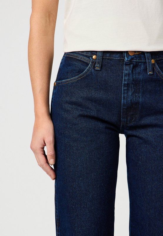 Wrangler Herren Jeans 13MWZ, Original Regular Bootcut Fit, Straight Leg, STONEWASHED, 28W / 32L
