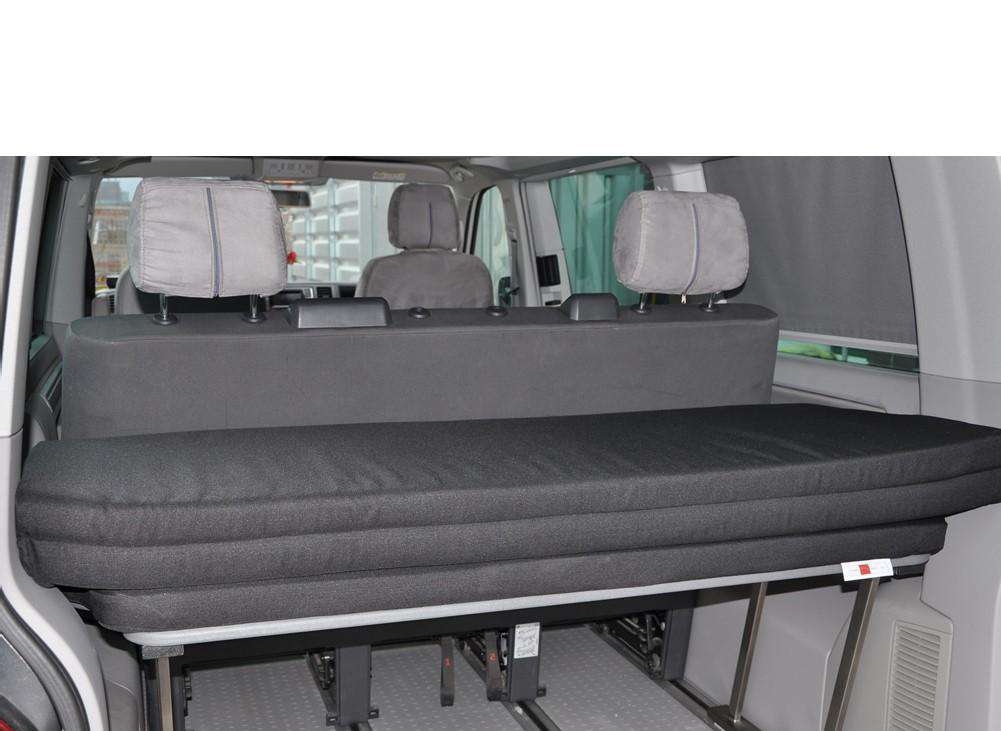 BusBoxx Konsole klappbar Gasdruckdämpfer T5 / T6 Multiflexboard