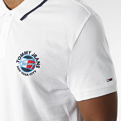 Polo Manches Courtes Timeless 1340 Blanc