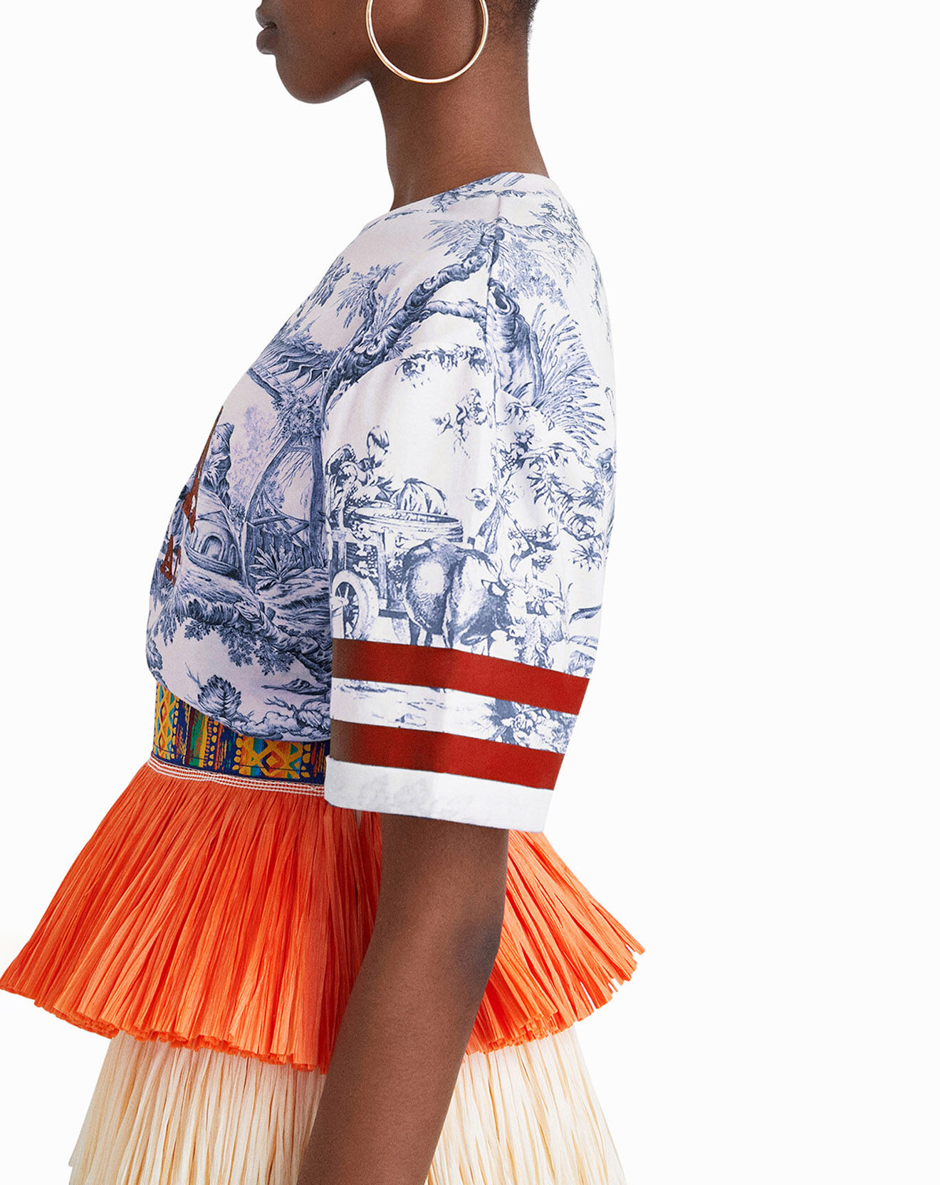 Desigual Top Alfredine bleu klein