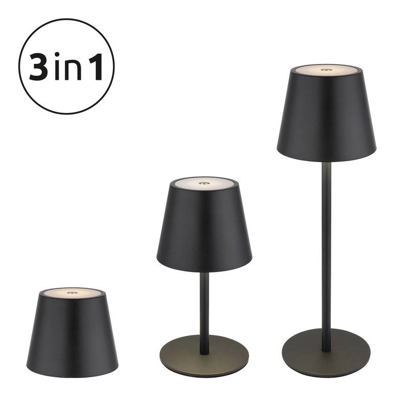Globo Lighting Tischleuchte 3 in 1 VANNIE