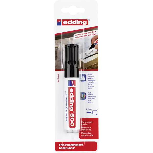 500 schwarz Permanentmarker