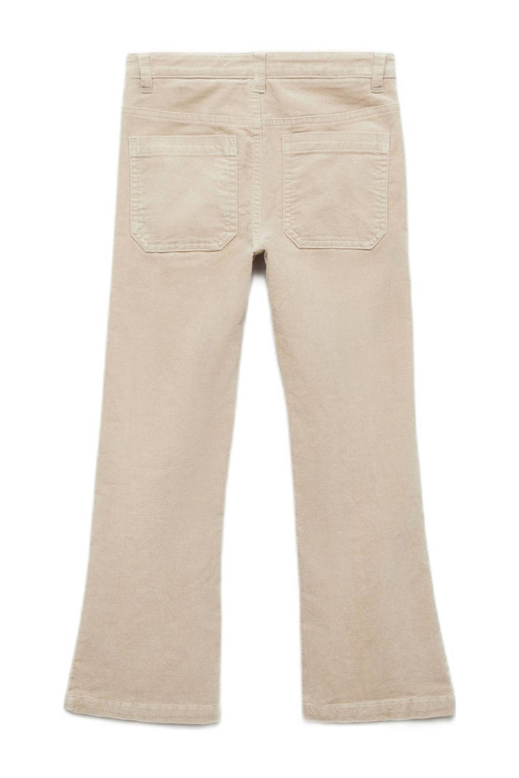 Mango Kids flared casual broek beige