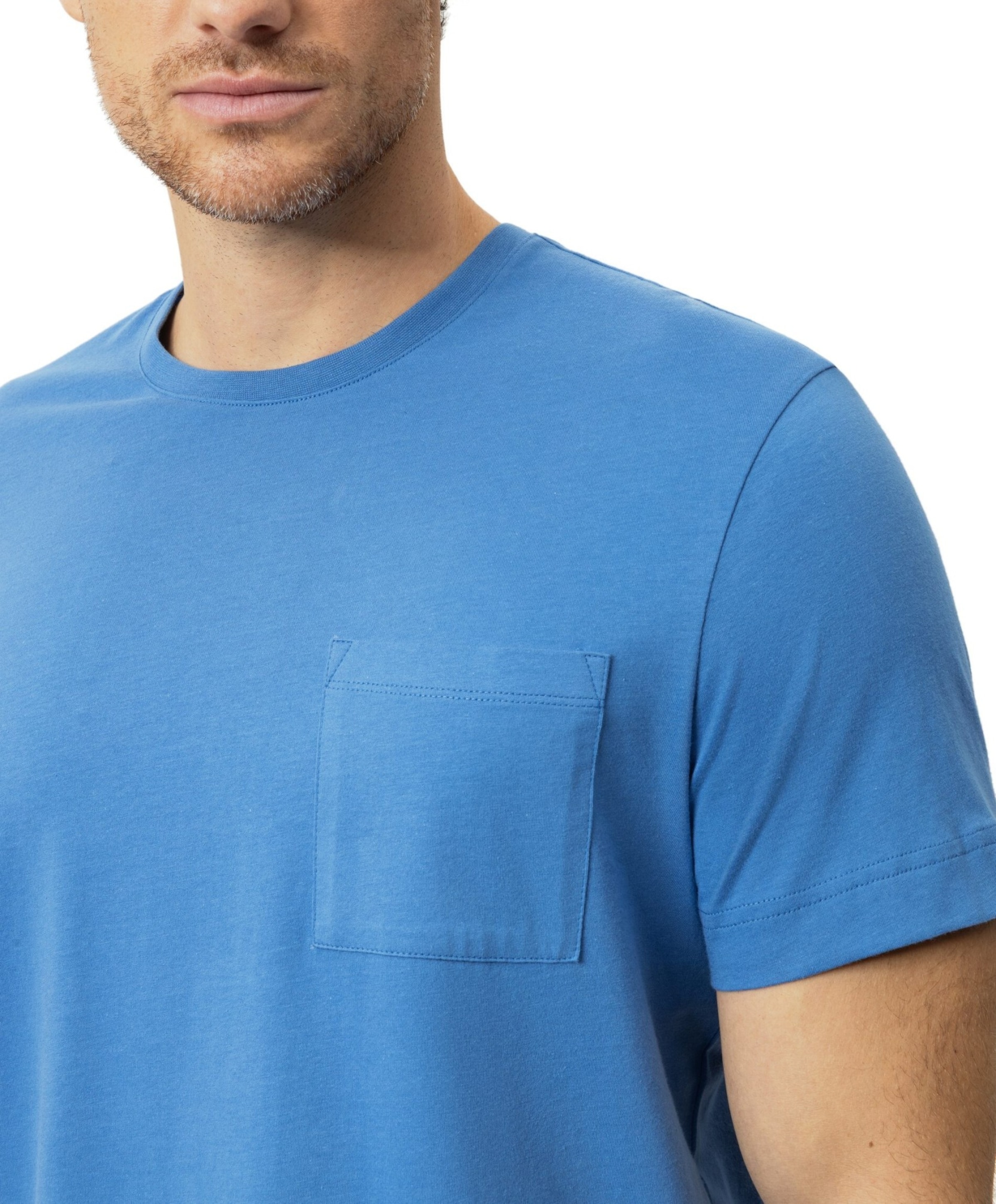 Mey Heren pyjamaset blauw