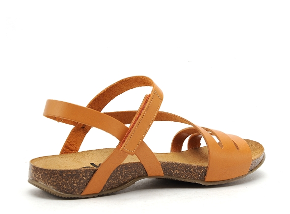 Spike nu pieds plats femme 143 orange