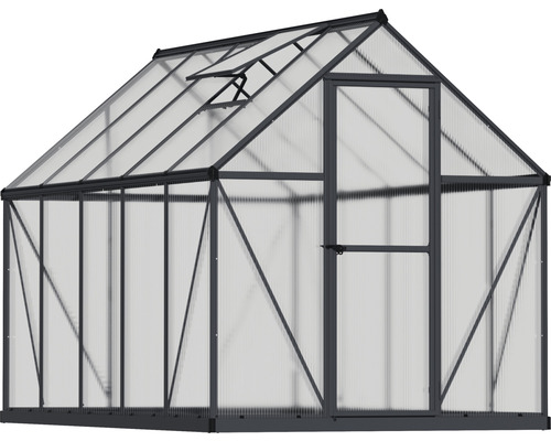 Palram Kas – Canopia Mythos 6x10 Dubbelwandige Polycarbonaat Panelen 4 mm 185 x 306 cm RAL 7012 Grijs