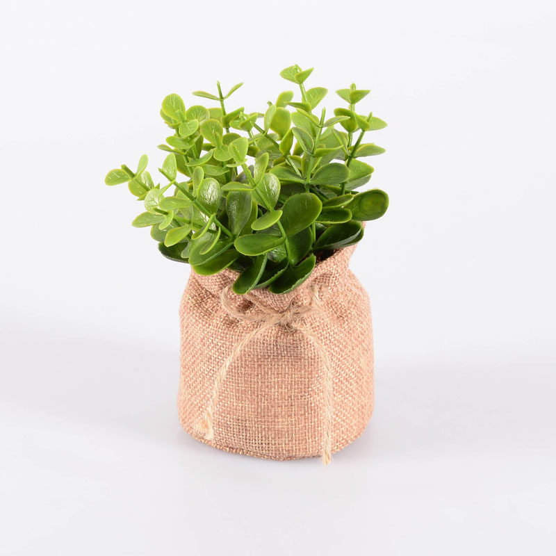 Eucalyptus artificiel dans pot