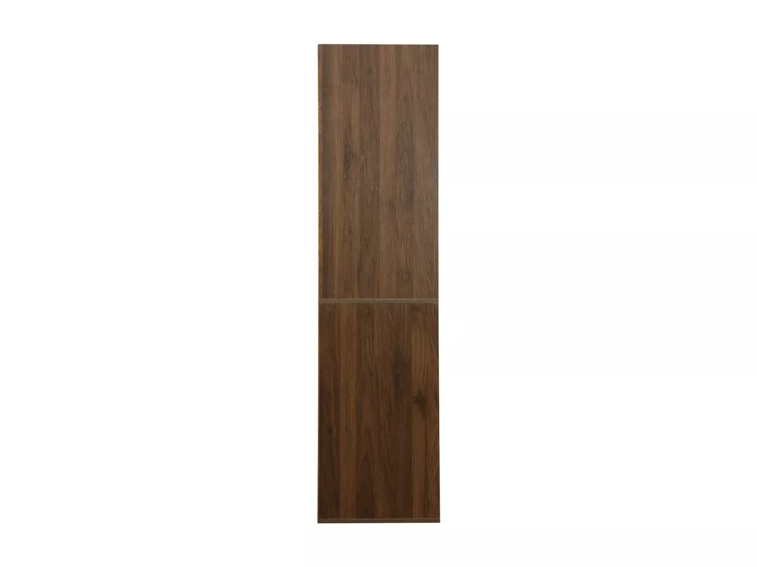 Module dressing avec 5 étagères. couleur noyer. panneaux stratifiés
