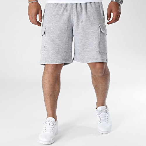 Short Jogging Gris Chiné