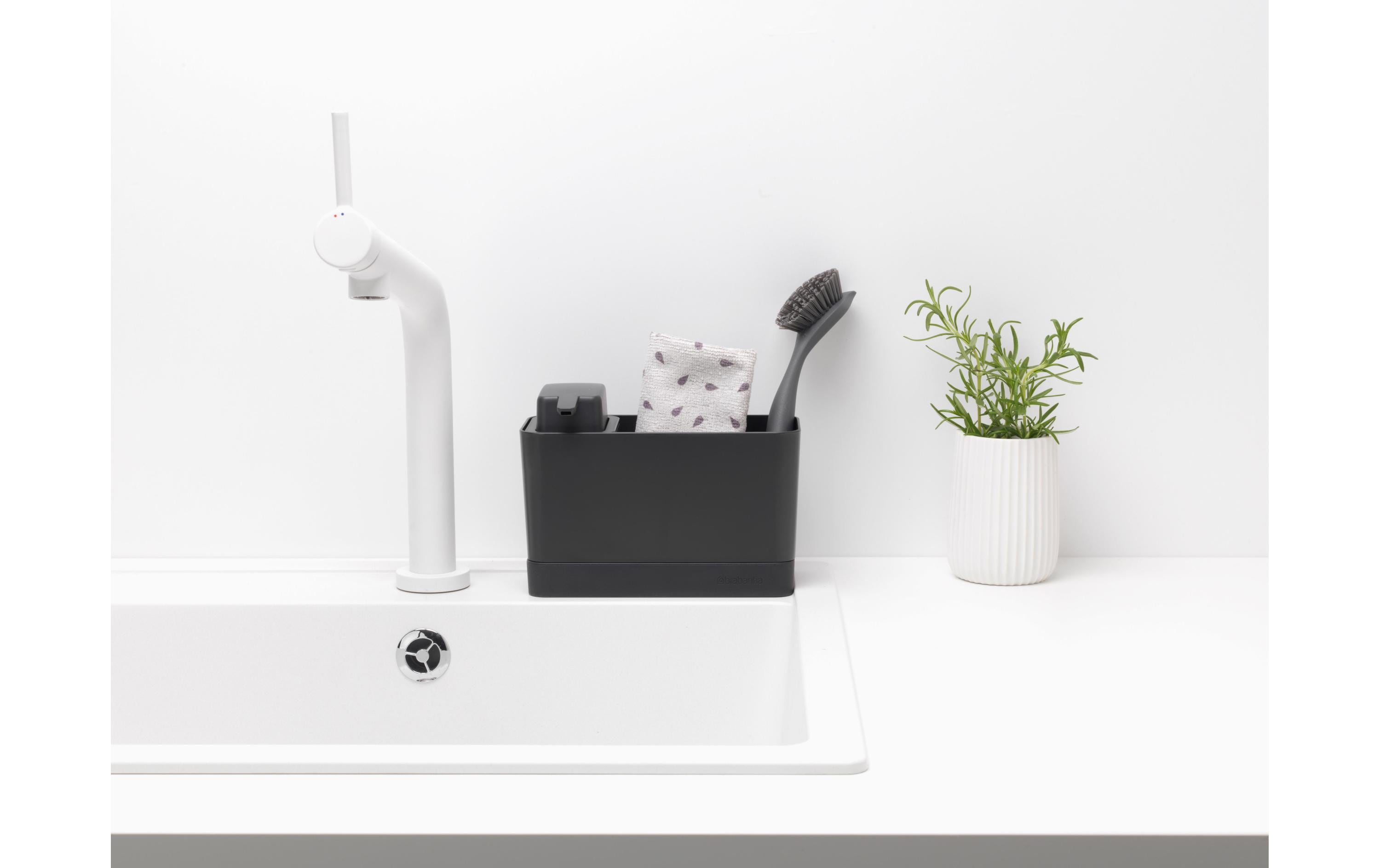 Spültrog-Organizer Set, DunkelgrauSpültrog-Organizer Sink Side