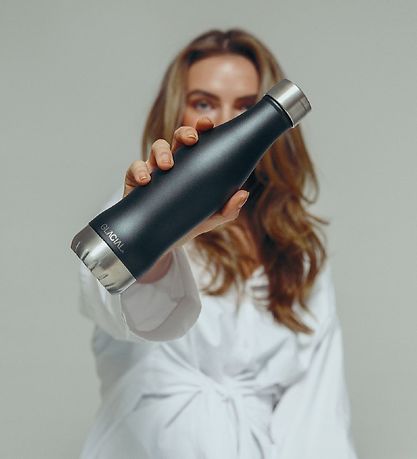Glacial Thermoflasche - 600 ml - Black