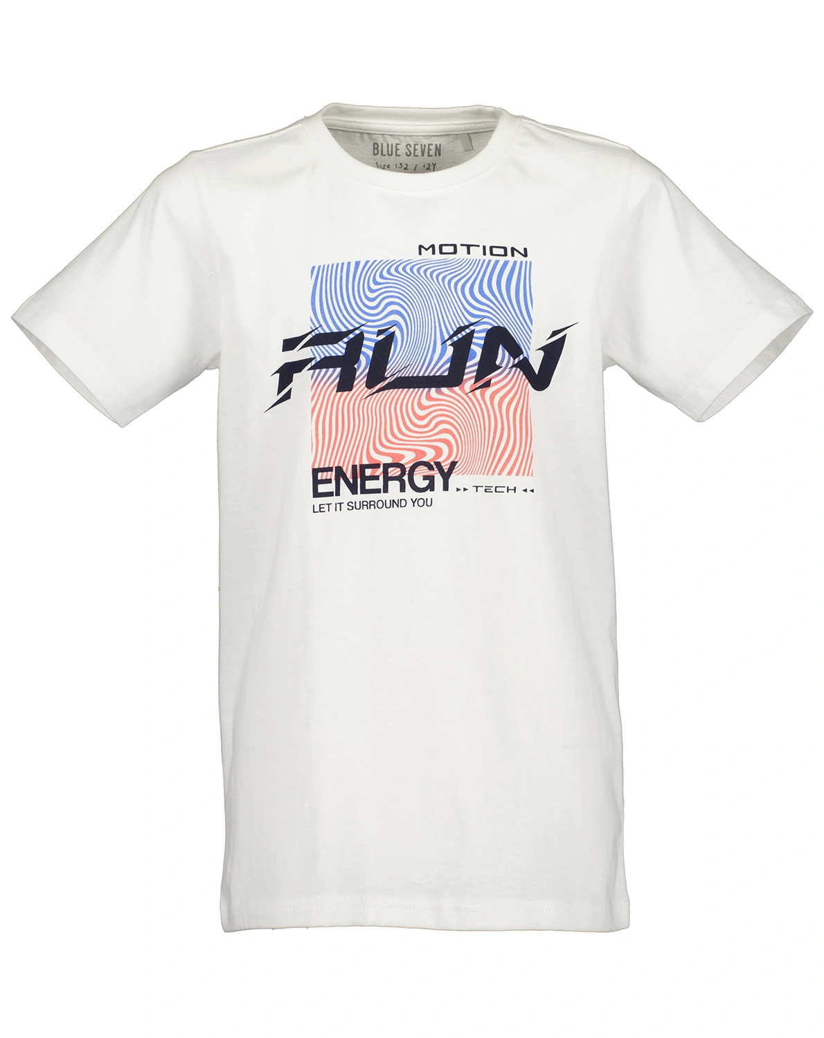 T-Shirt RUN in weiß