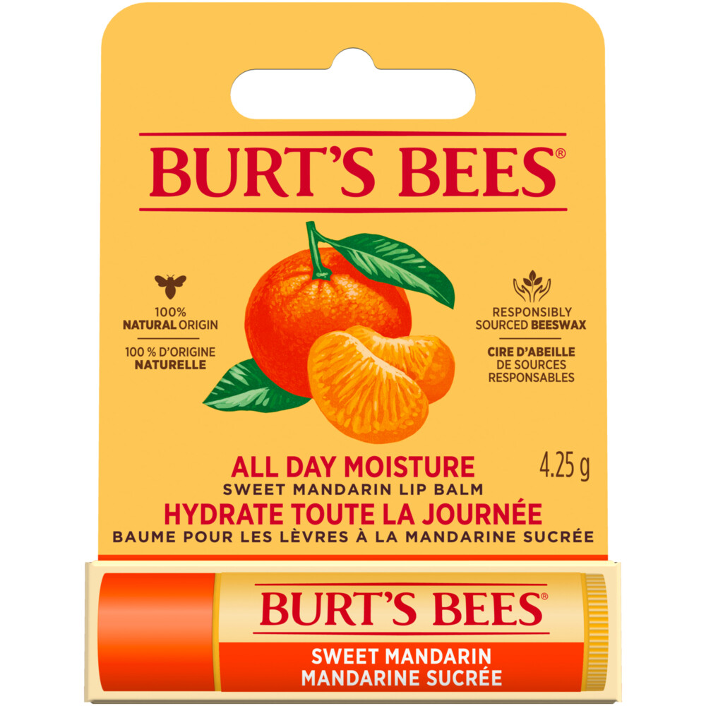 Burts Bees Lippenbalsem Sweet Mandarin blister4,25 gr