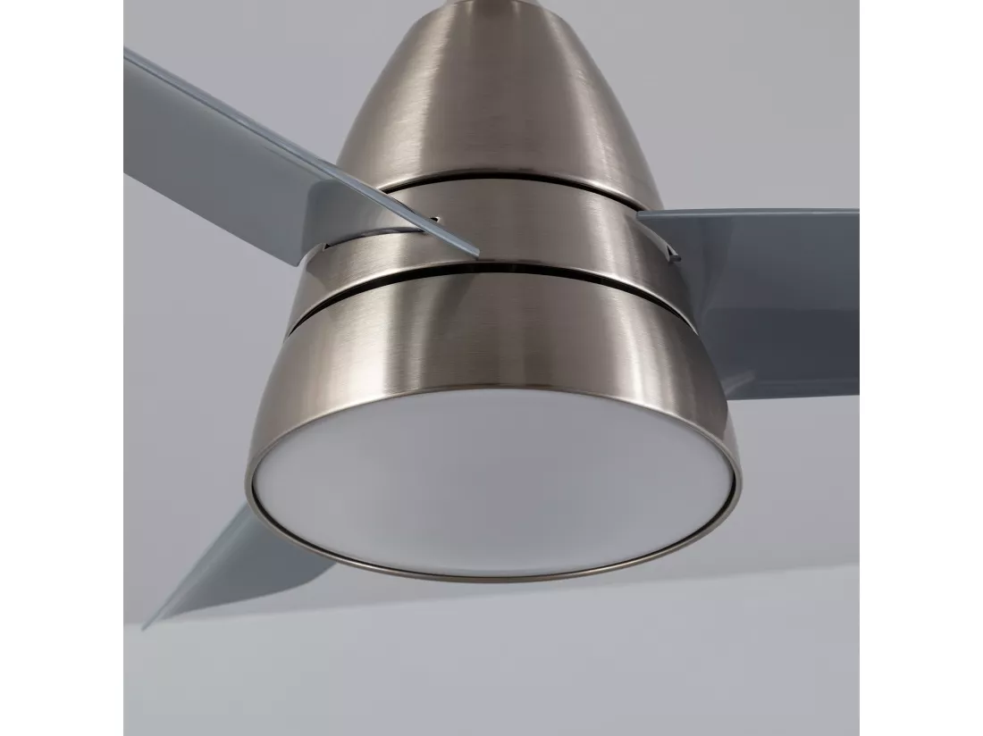 Ventilateur de Plafond Silencieux Industriel Gris 91cm Moteur DC (3000K - 4000K - 5500K)