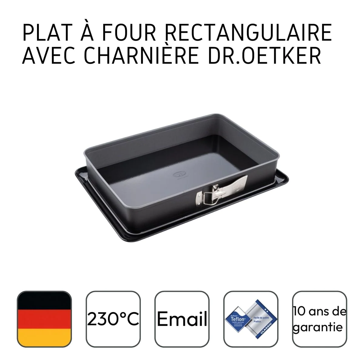 Moule à gâteau et plat four Back-Idee Kreativ Dr. Oetker
