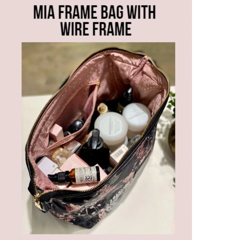 Coming Copenhagen Mia Toiletry Bag Large - Blush Flowerfield (Limited Edition)