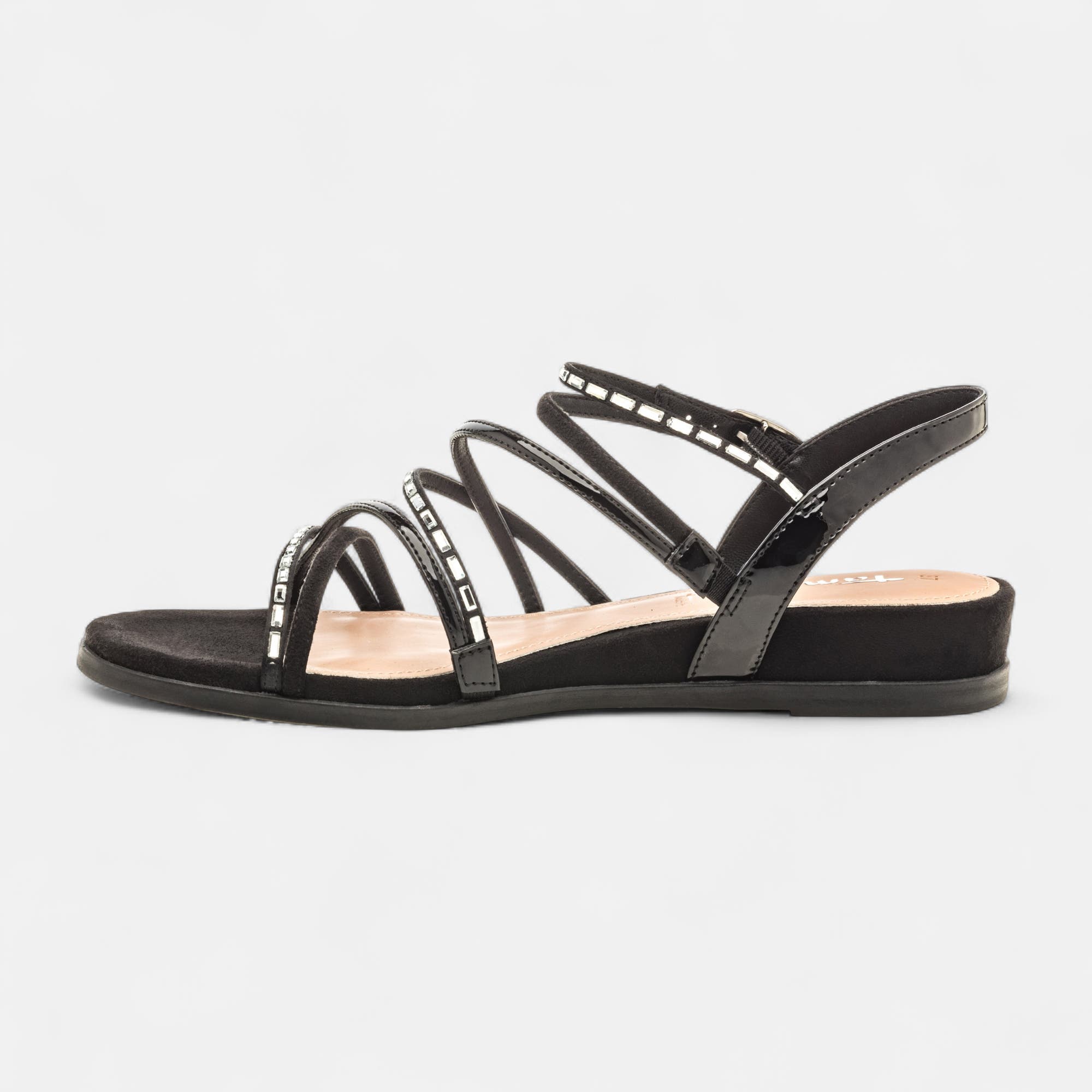 Nu-pieds Femme noir