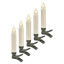 Ekstralys for batteridrevet juletrebelysning LED 5-pk IP20