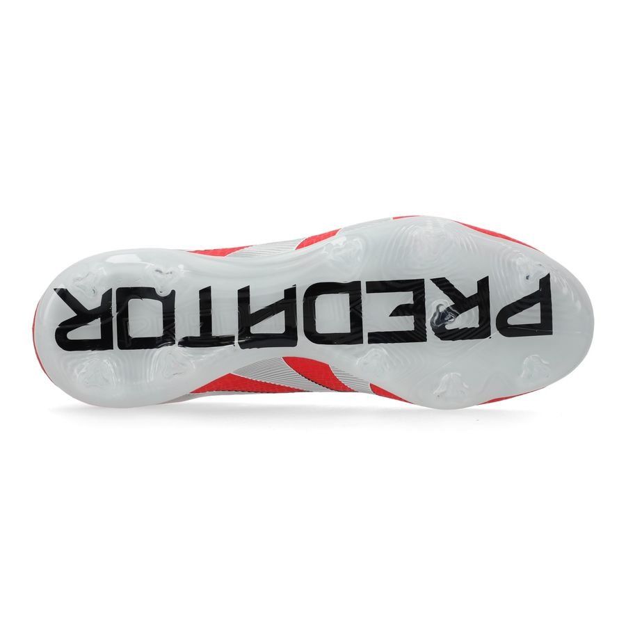 adidas Predator Pro FG Pure Victory - Lucid Red/Blanc/Noir