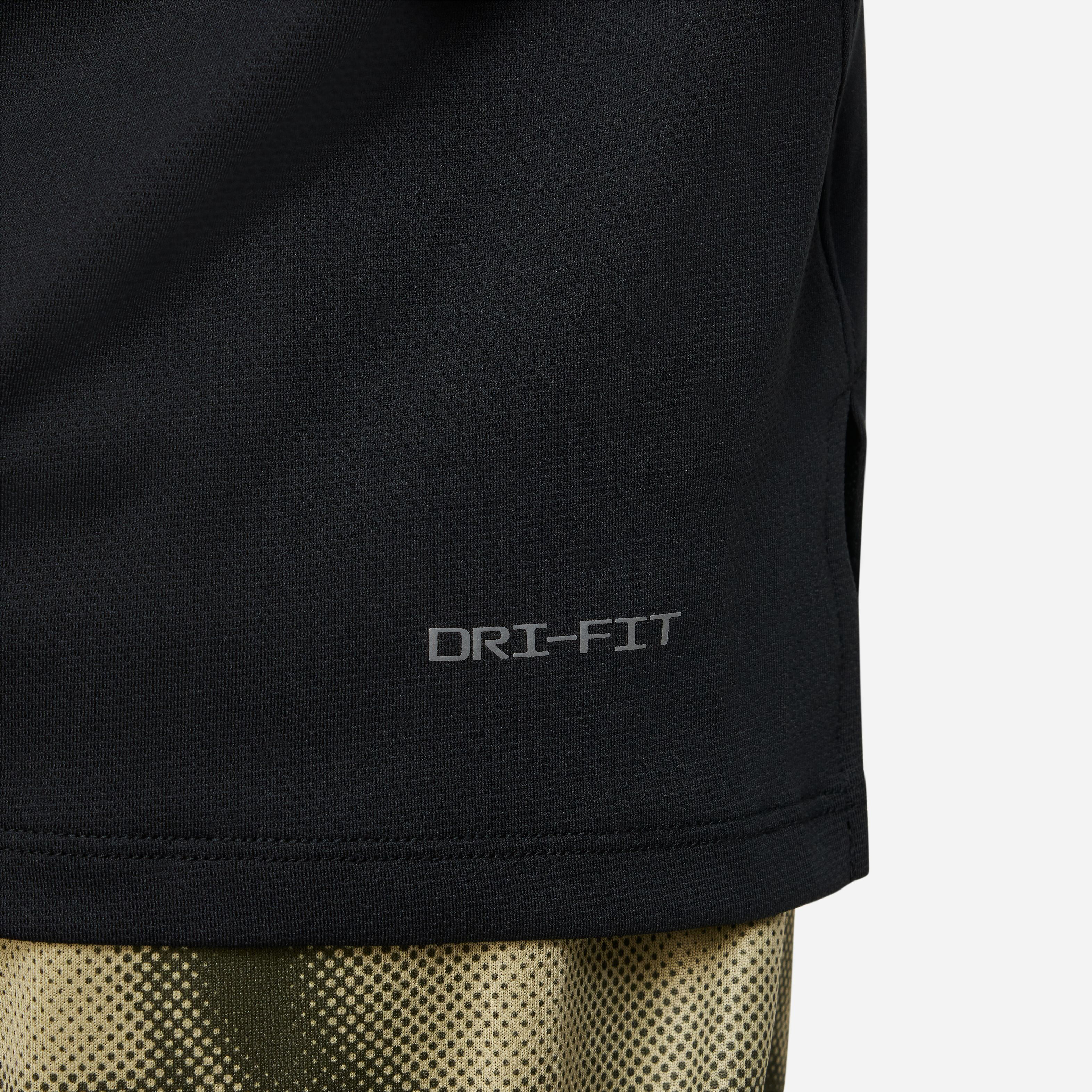 Nike Dri-Fit Multi Tech Maillot De Course Garçons - Noir