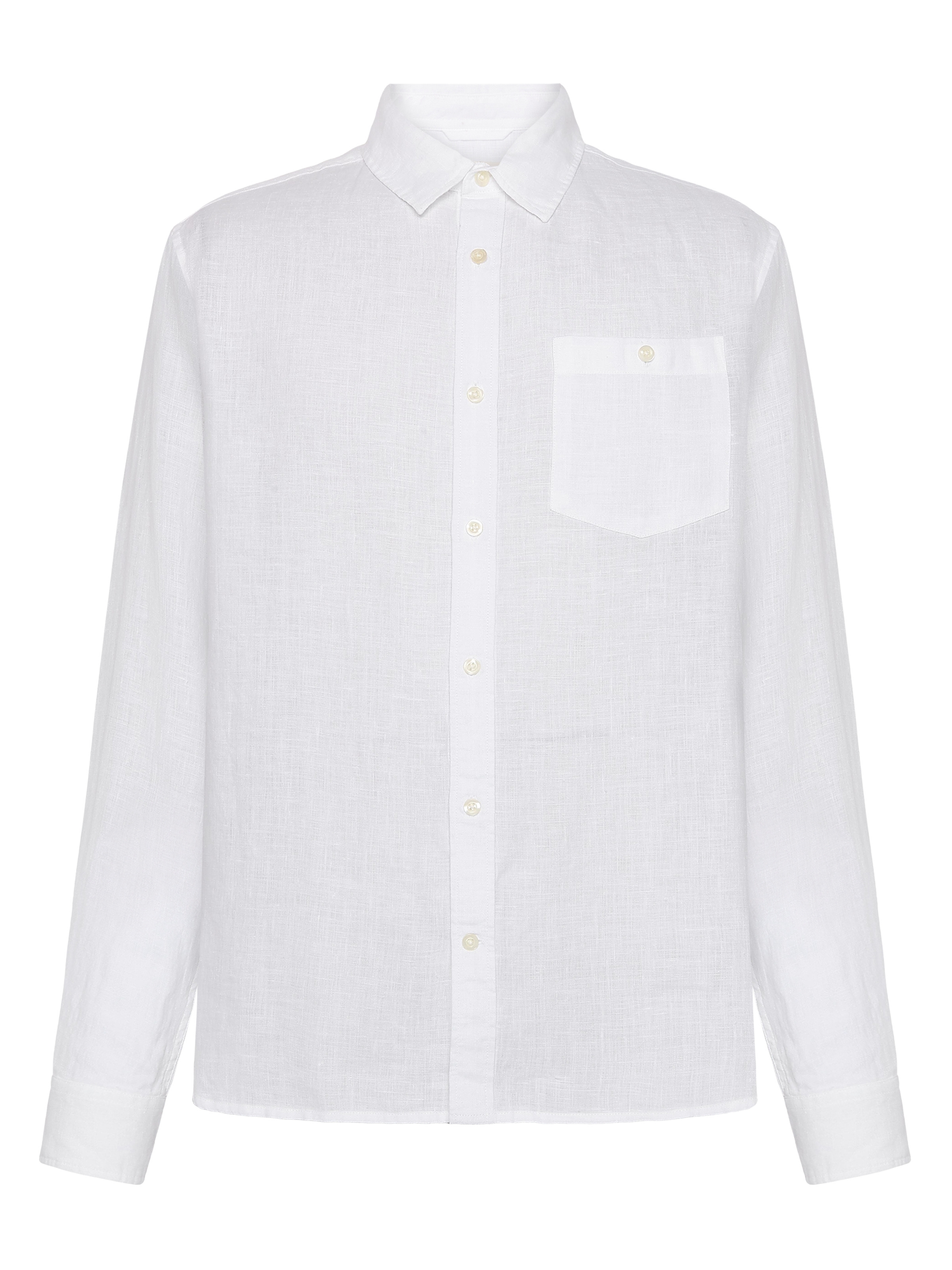 Regular Linen Shirt M
