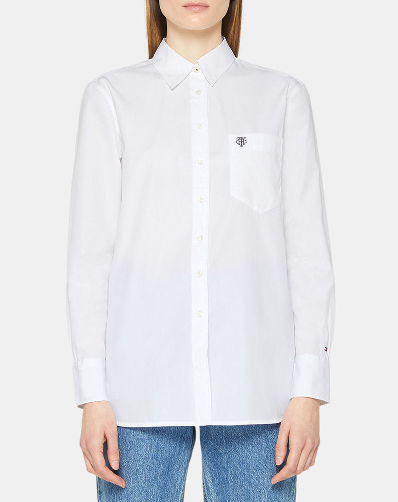 Tommy Hilfiger Chemise regular fit delia w4 blanche