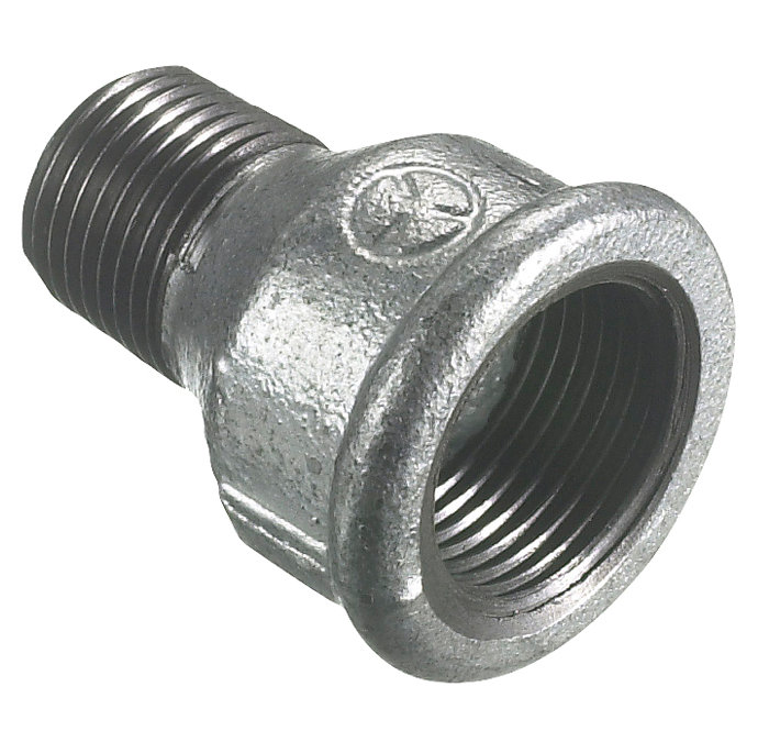 Galvaniseret spidsmuffe 3/4