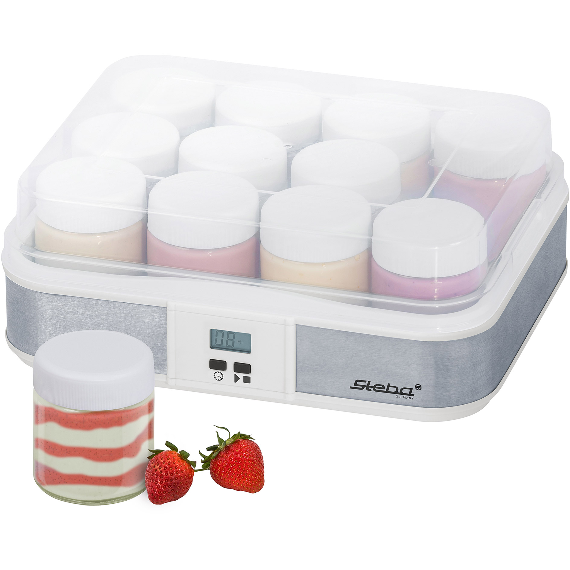 STEBA Edelstahl-Joghurt-Maker JM 2 - Timerfunktion
