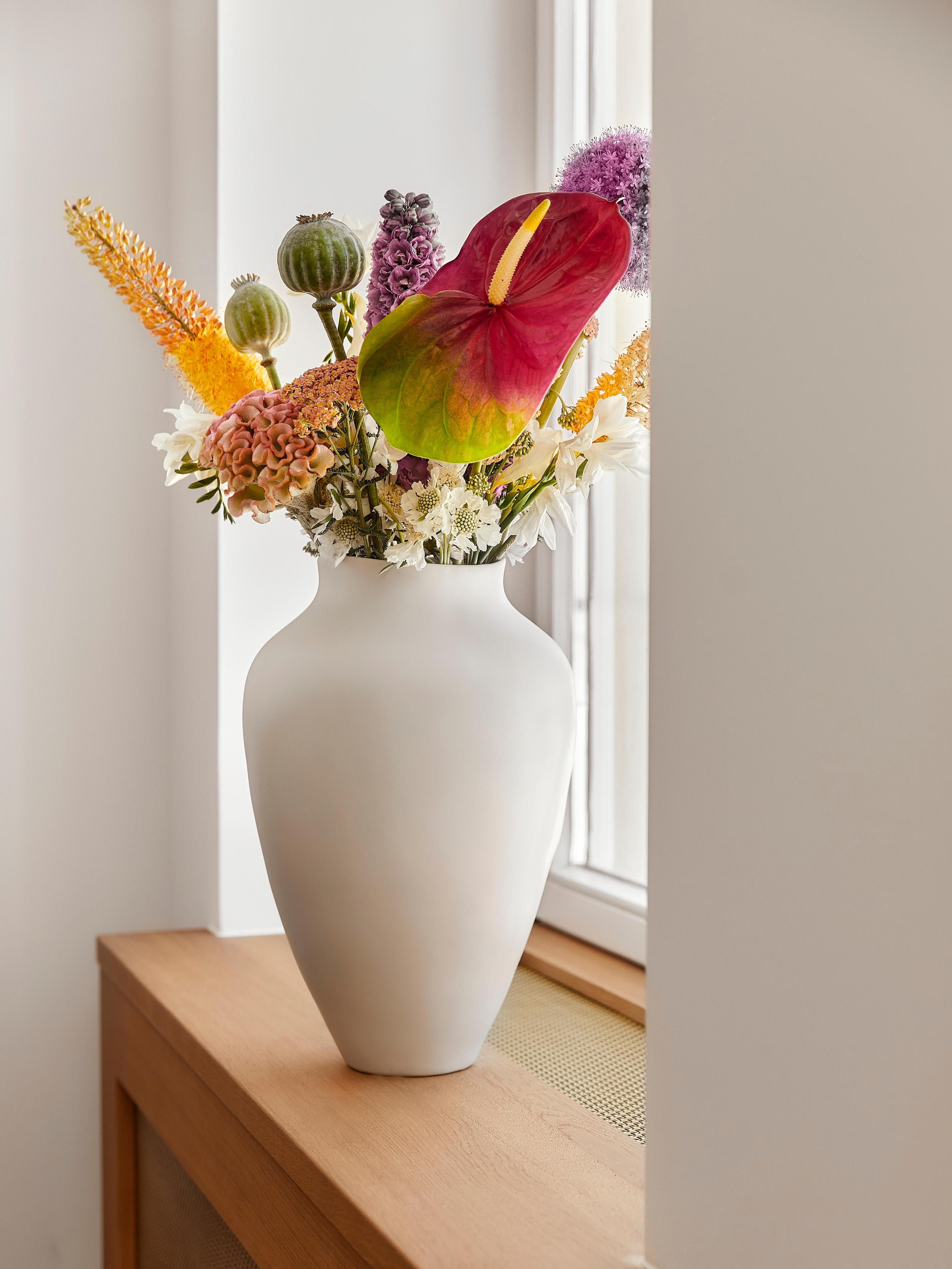 Handgemaakte vaas Latona, H 41 cm