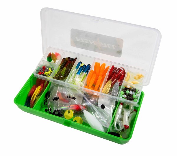 Boîte de leurres pour la truite Fish4All Trout Lure Box (151pcs)