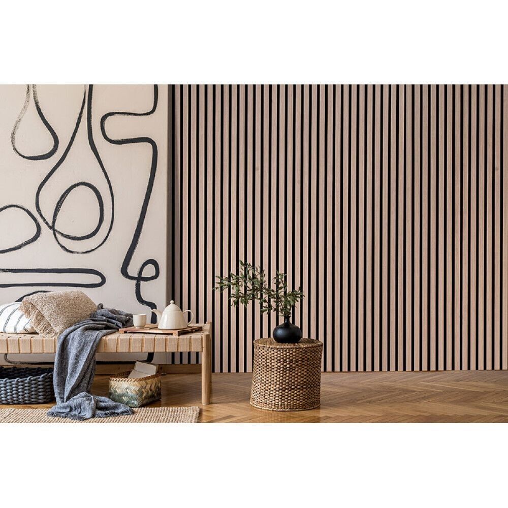 AKUSTIKKPANEL NQD HERON LYS EIK 2750X600X21MM