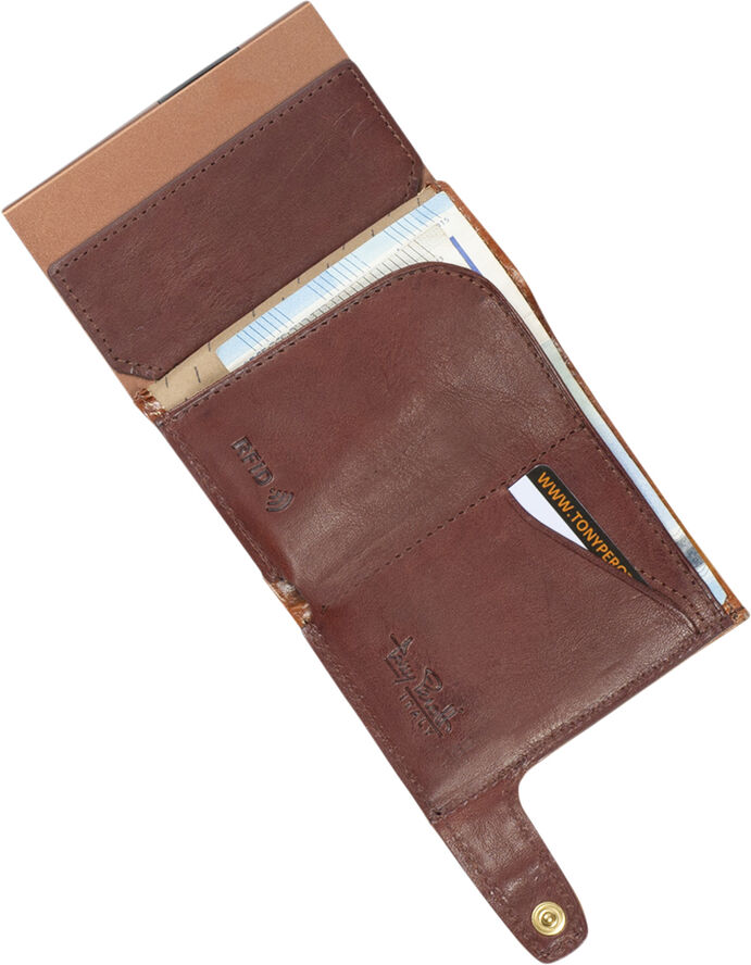 Tony Perotti Furbo Cardholder, Van Gogh Cognac