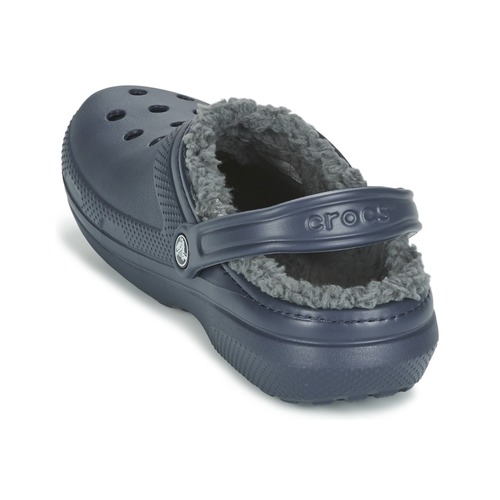 Crocs - CLASSIC LINED CLOG - Marine / Gris
