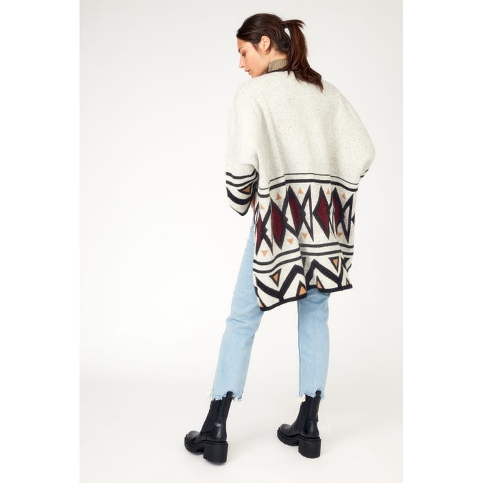 Veritas-Poncho ikat