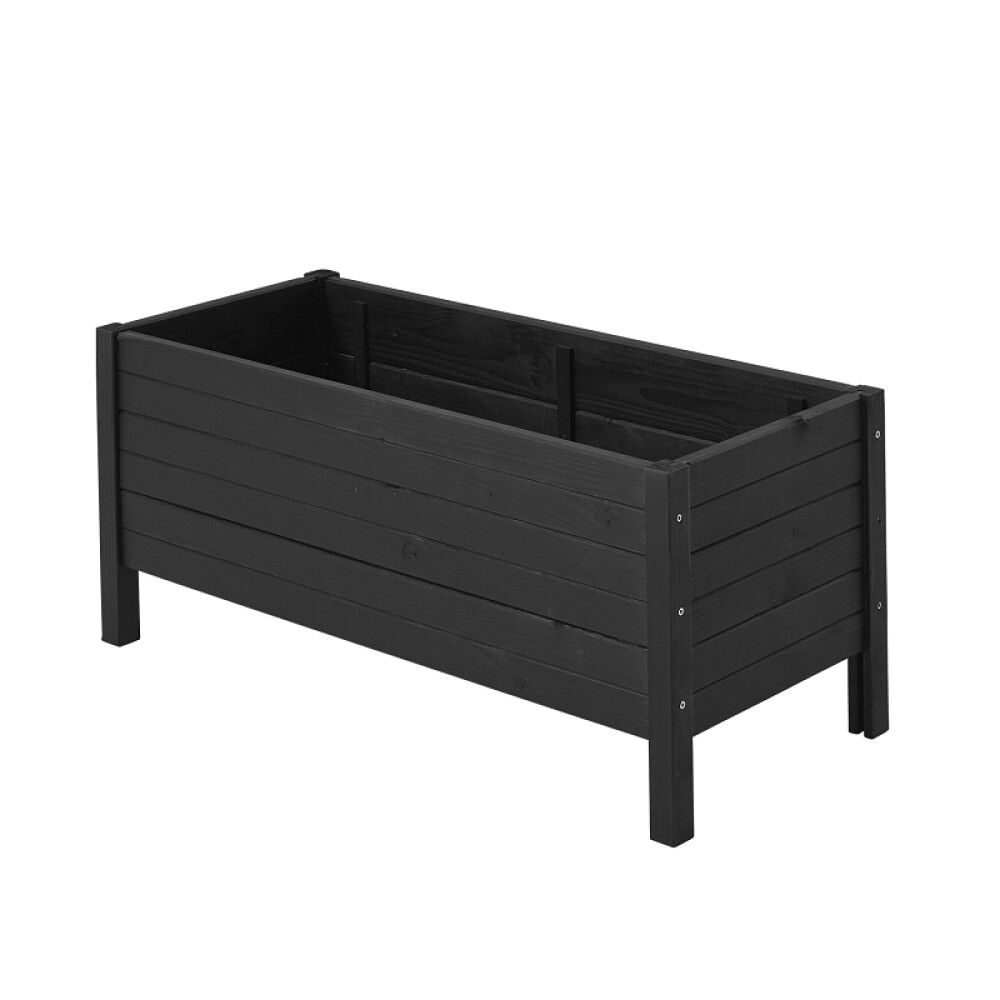 BLOMSTERKASSE PLUS TREND SVARTGRUNNET 88X37X39 CM