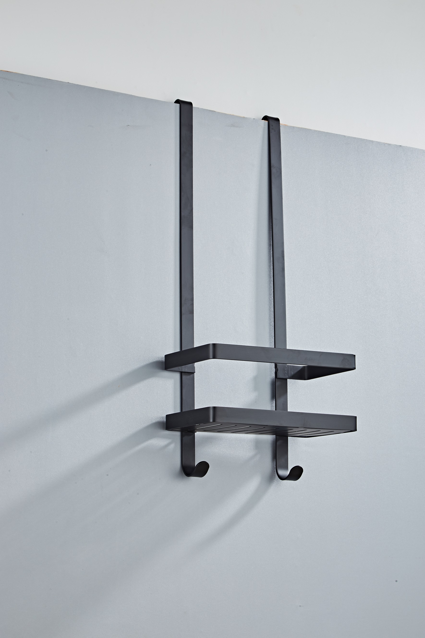 Saniclear Nero doucherek / shampoohouder 52cm mat zwart