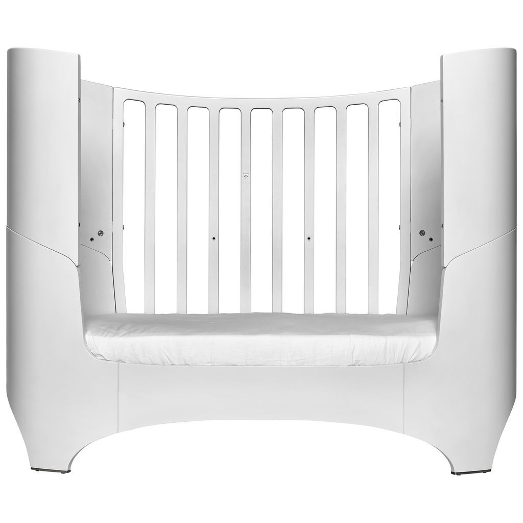 LeanderLeander   Classic Babybett mit Junior Erweiterungsteile weiss