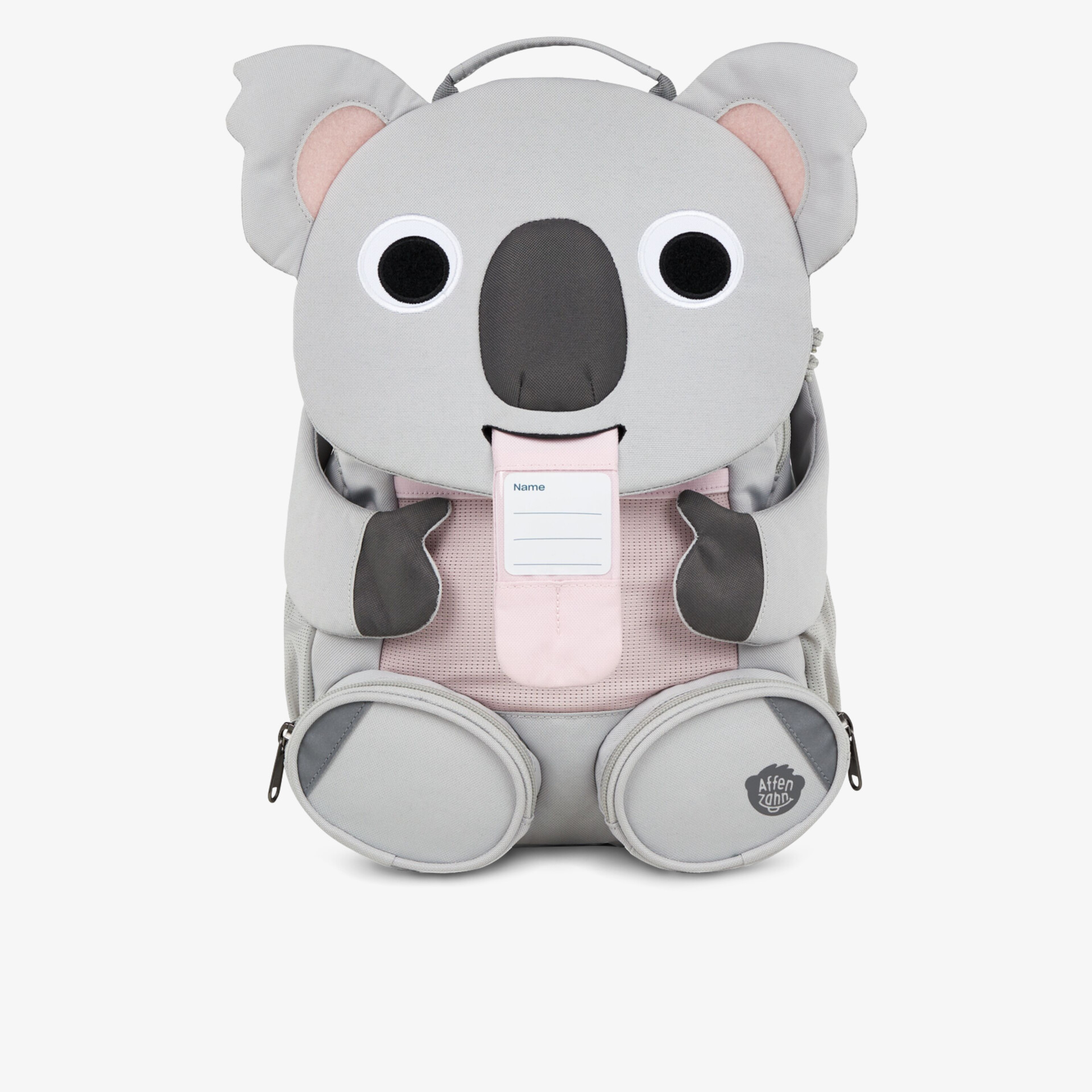 Affenzahn Kinder Rucksack grau