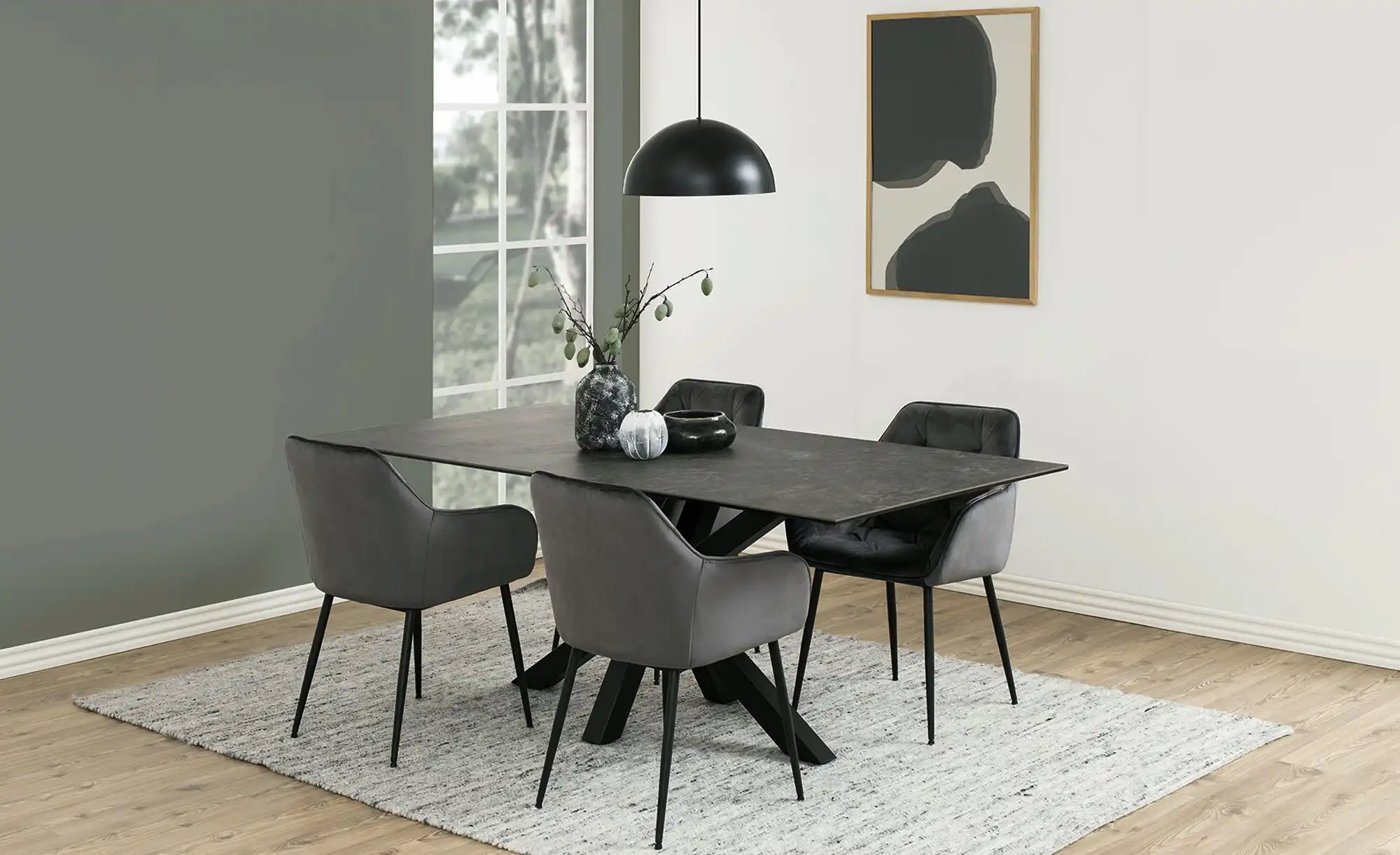 Esstisch 200 x 100 cm Maks