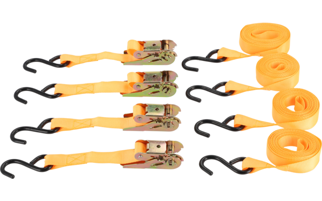 Berger Ratschen-Set 4-teilig, Spanngurte