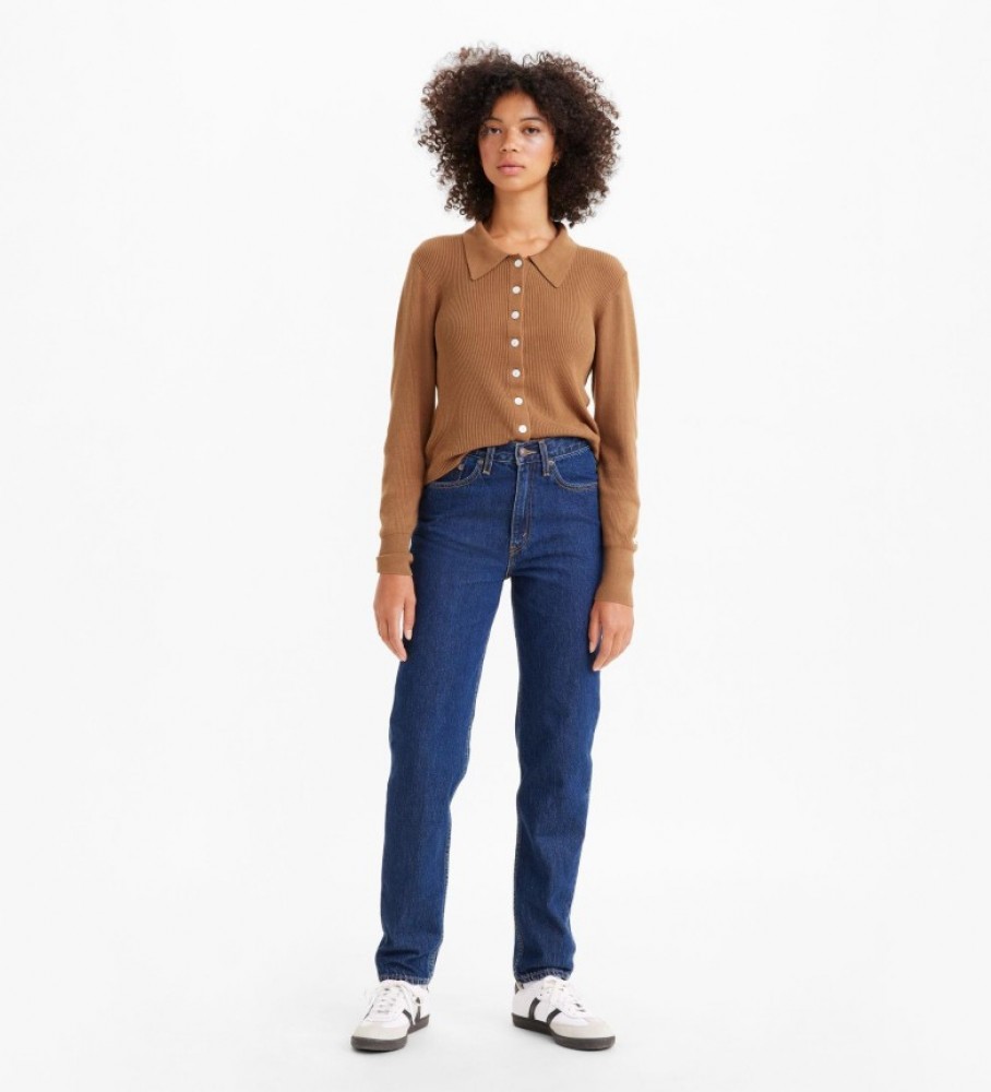 Calça jeans Levi's Mom azul anos 80