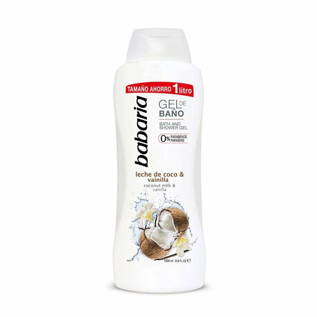 Babaria Coconut Milk & Vanilla Shower Gel