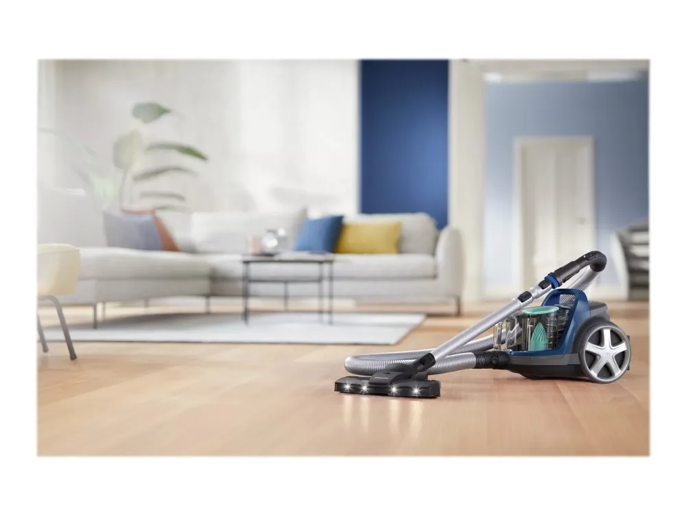 Philips 5000 Series FC9557 - Støvsuger - beholder - uden pose - 900 W - dyb sort