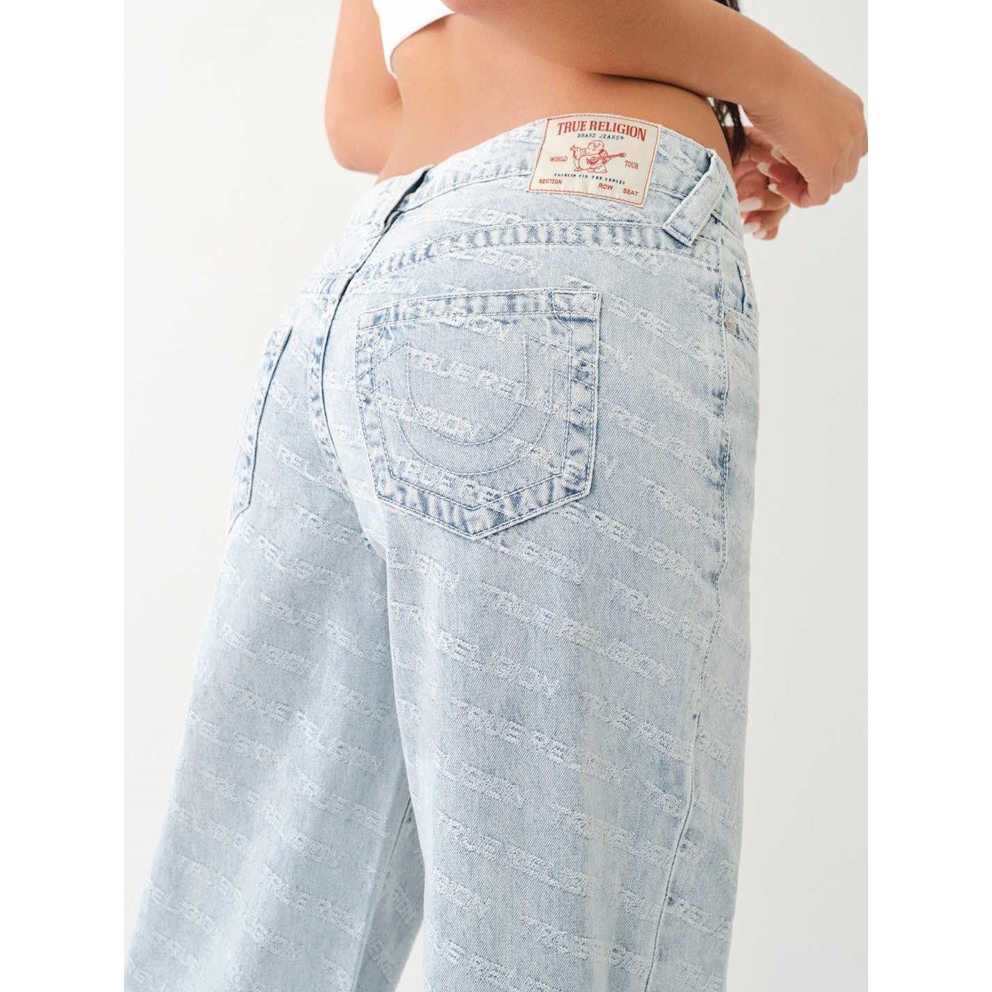 True Religion Mono Baggy Jean Ld99