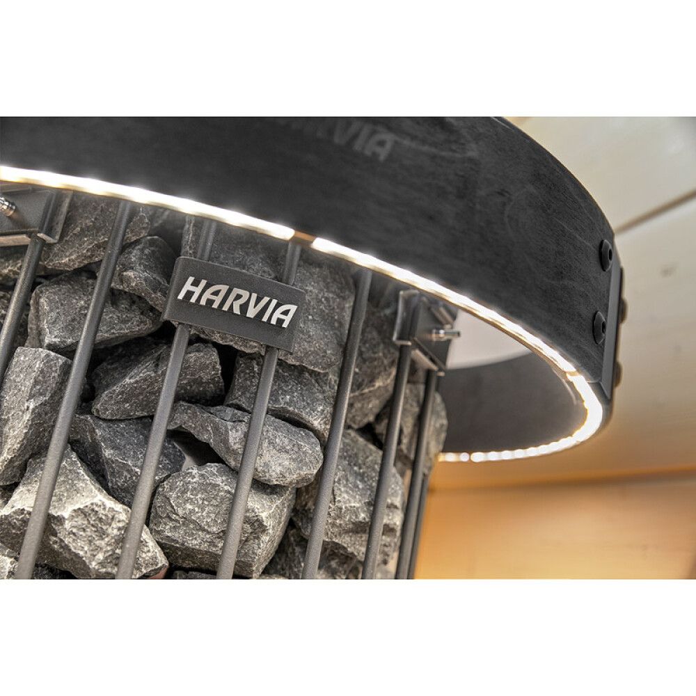 BADSTUOVN HARVIA LEGEND PO70XW WIFI 6,8KW SVART