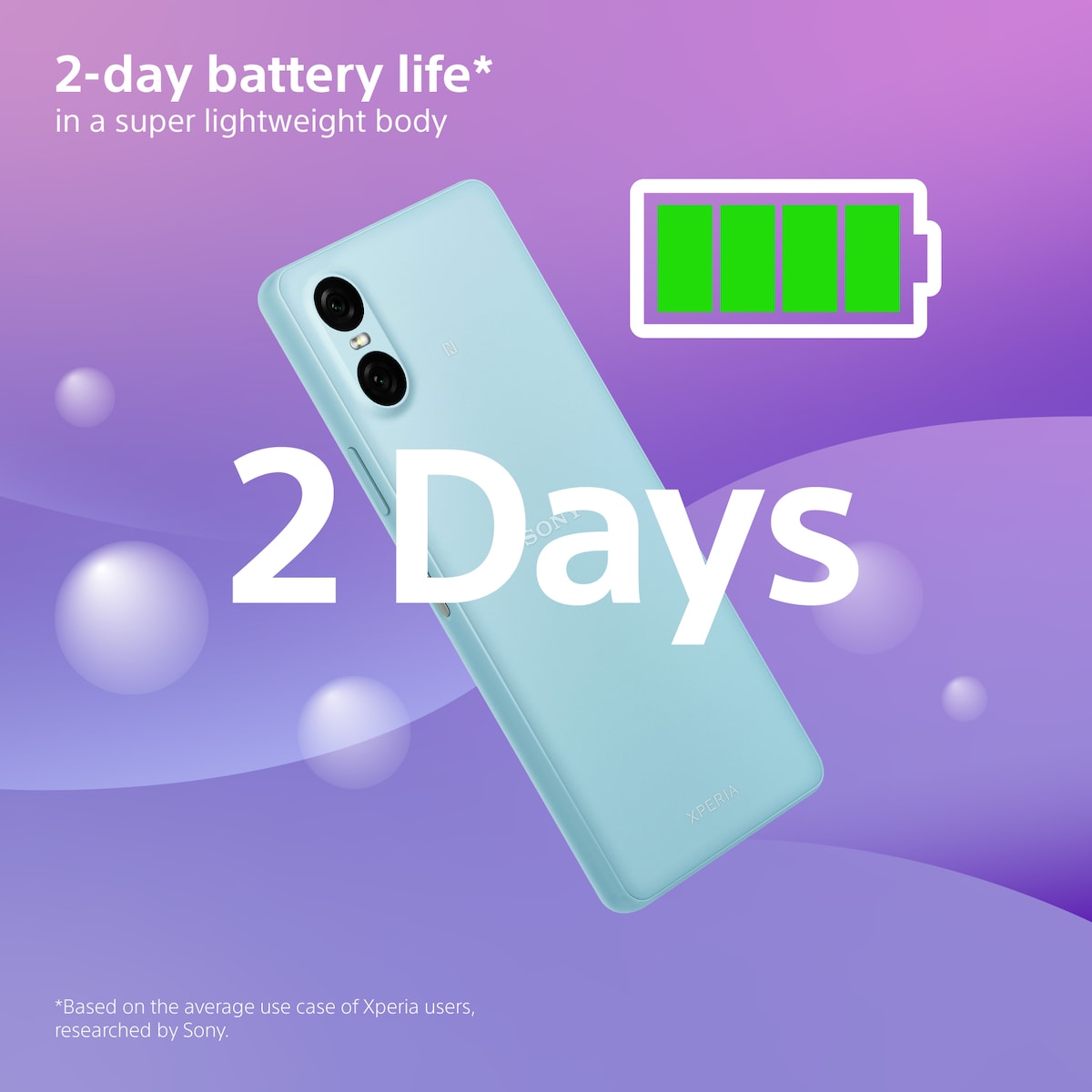 Sony Xperia 10 VI 5G smarttelefon 8/128GB (hvit)