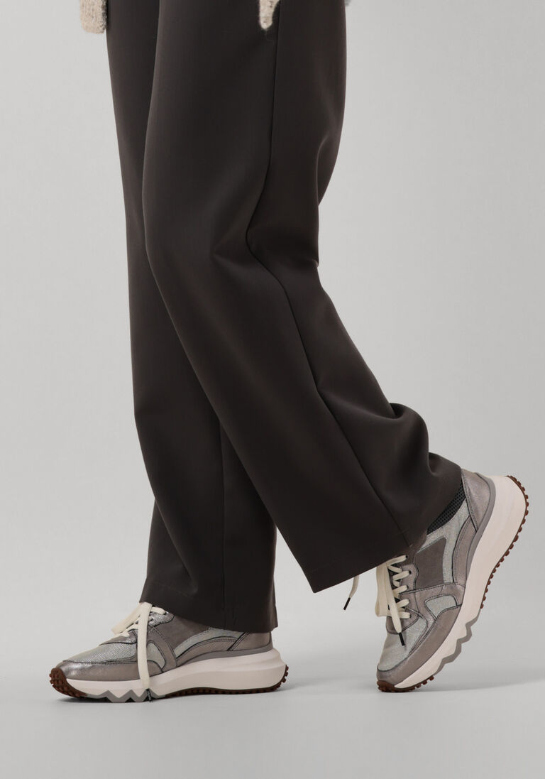 FLORIS VAN BOMMEL zilveren floris van bommel lage sneakers sfw-10111