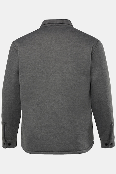 JP 1880 Sweat-Overshirt, Webfell-Futter, bis 7 XL