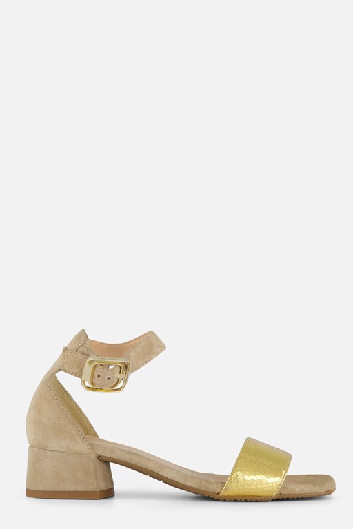 Linea Zeta Sandalen beige Suede