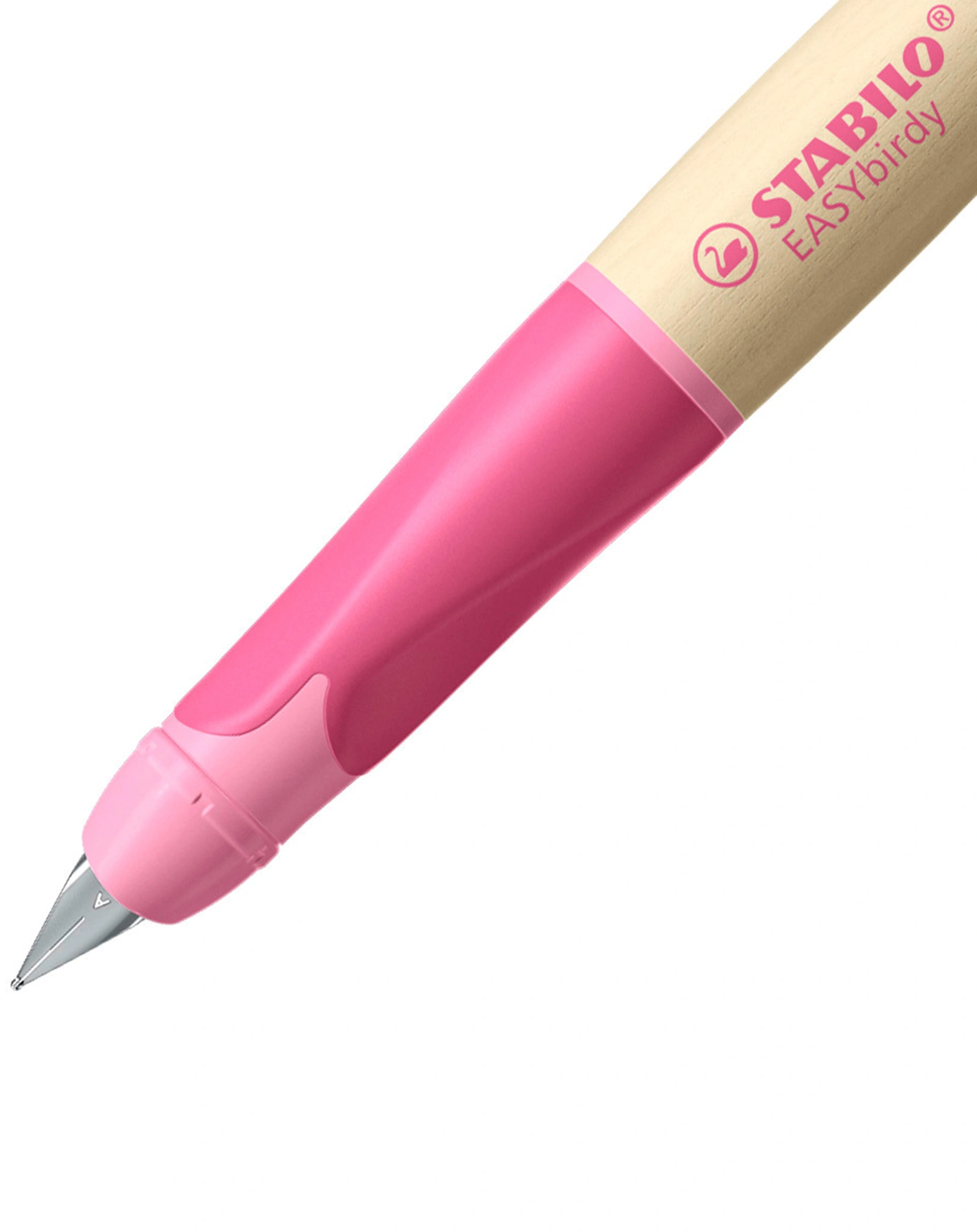 Füller STABILO® EASYbirdy Timber Feder A für Rechtshänder in rosa